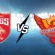Punjab Kings vs Sunrisers Hyderabad Timeline