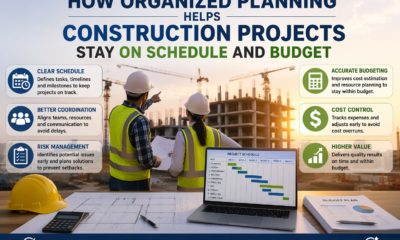 How Organized Planning Helps Construction Projects Stay on Schedule and Budget