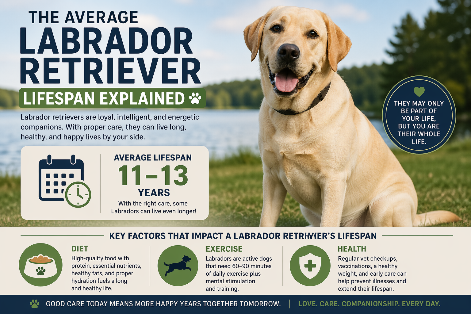 The Average Labrador Retriever Lifespan Explained