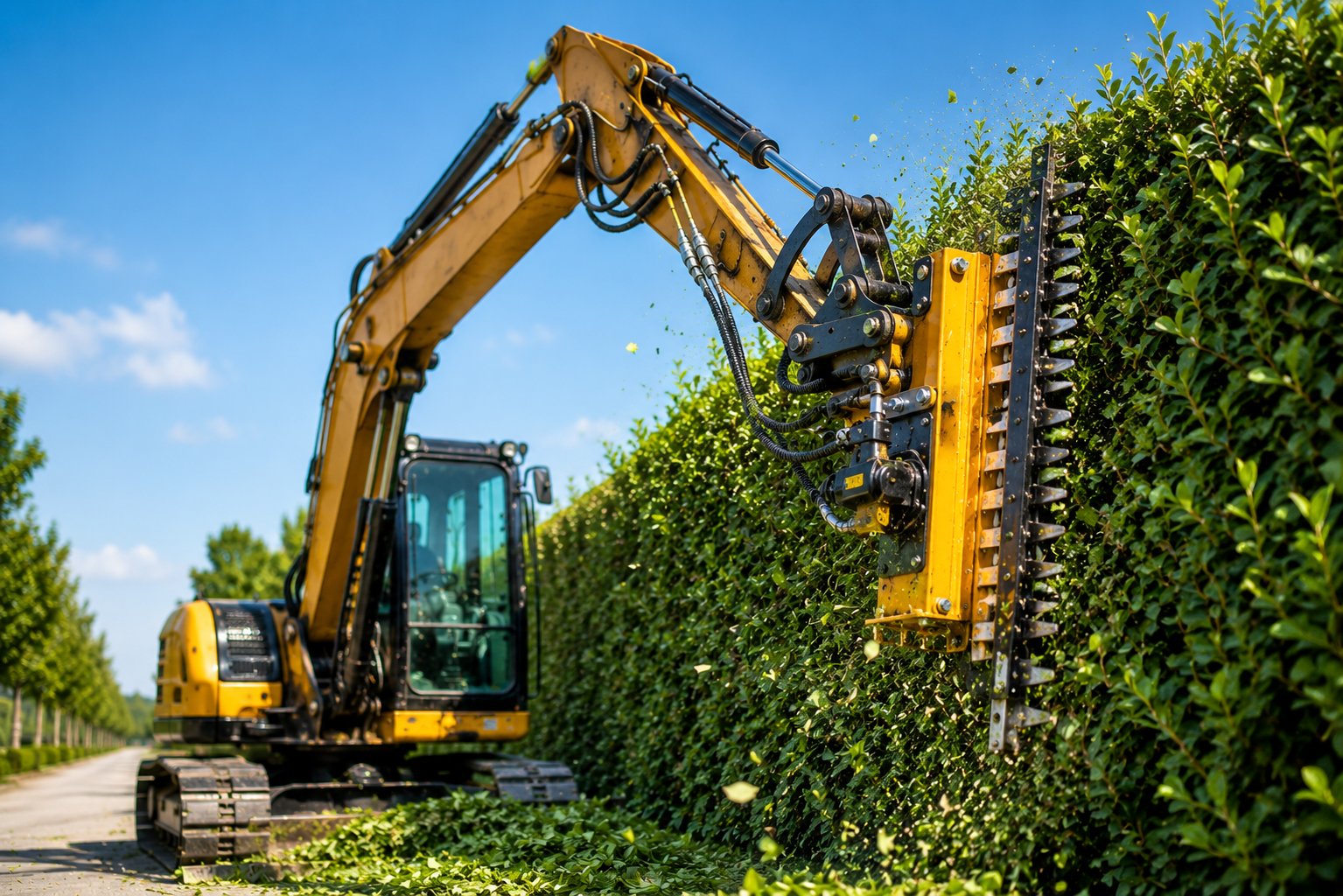 How to Improve Cutting Efficiency with Excavator Hedge Trimmers
