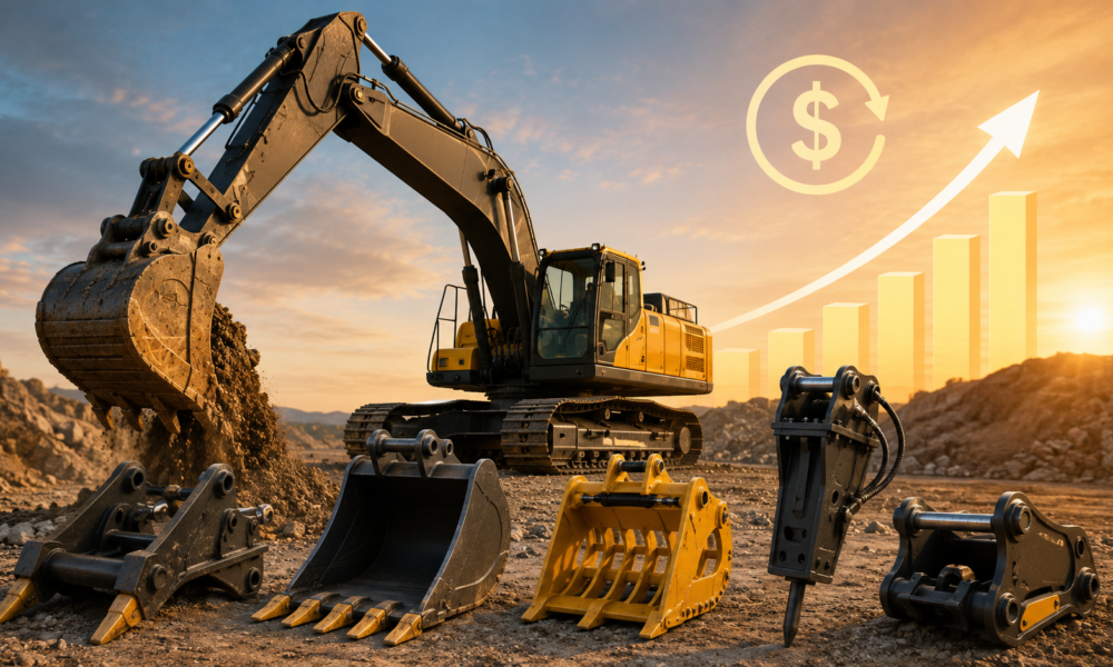 How to Maximise ROI with the Right Earthmoving Attachments
