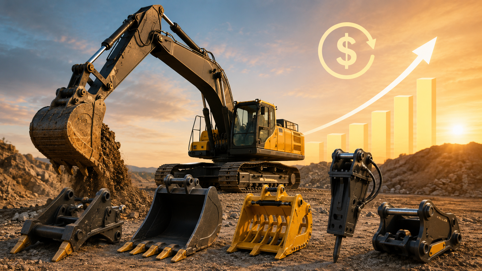 How to Maximise ROI with the Right Earthmoving Attachments
