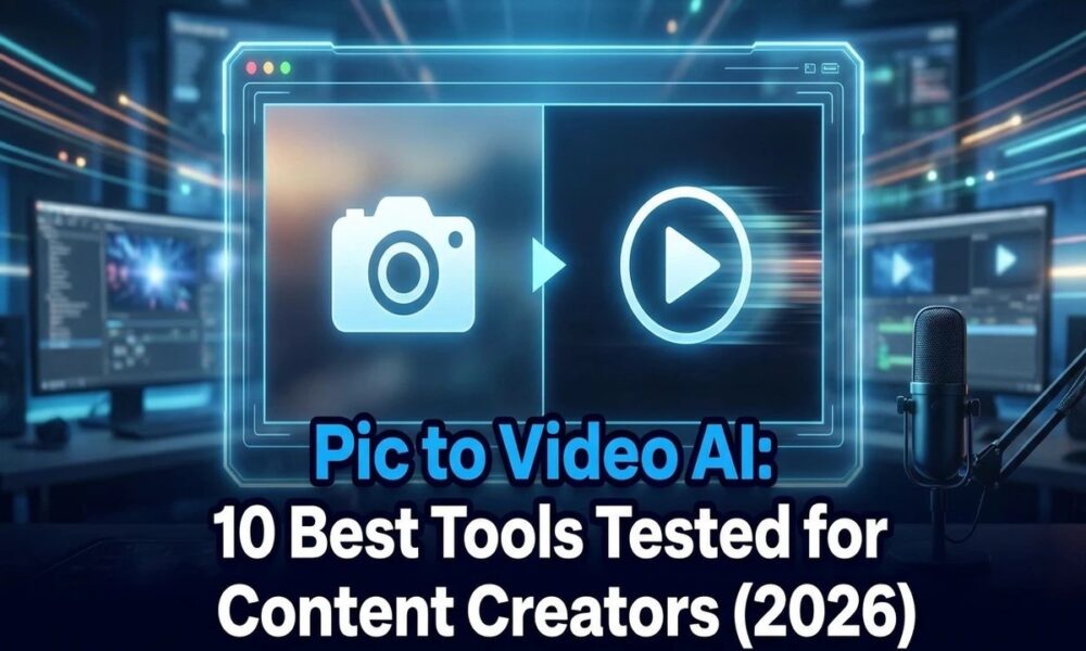 Pic to Video AI: 10 Best Tools Tested for Content Creators (2026)