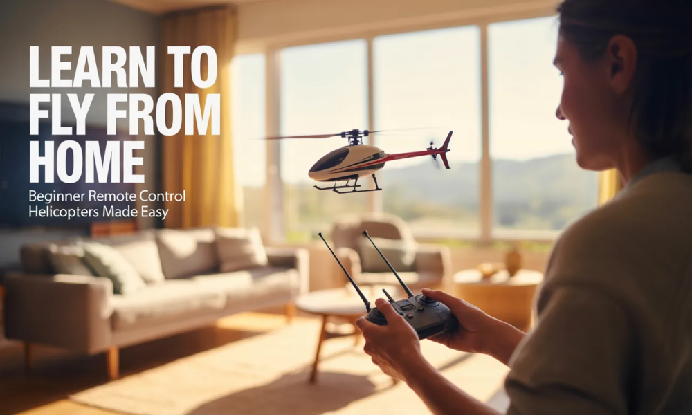 Beginner Remote Control Helicopters: The Easiest Way to Learn Flying from Home