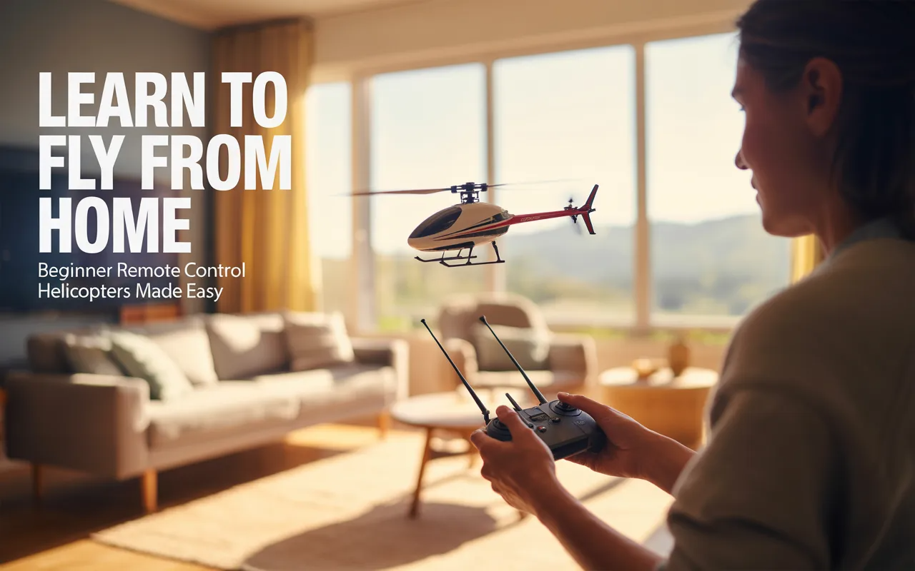Beginner Remote Control Helicopters: The Easiest Way to Learn Flying from Home