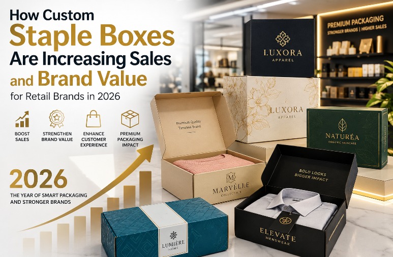 How Custom Staple Boxes Are Increasing Sales and Brand Value for Retail Brands in 2026