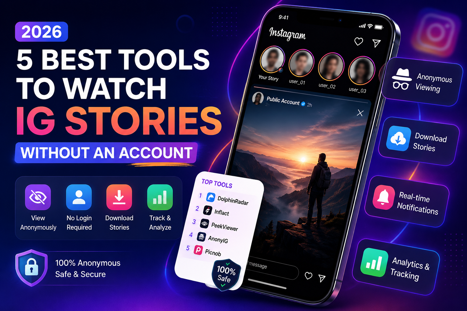 5 Best Tools to Watch IG Stories Without an Account (2026 Hands-On Review)