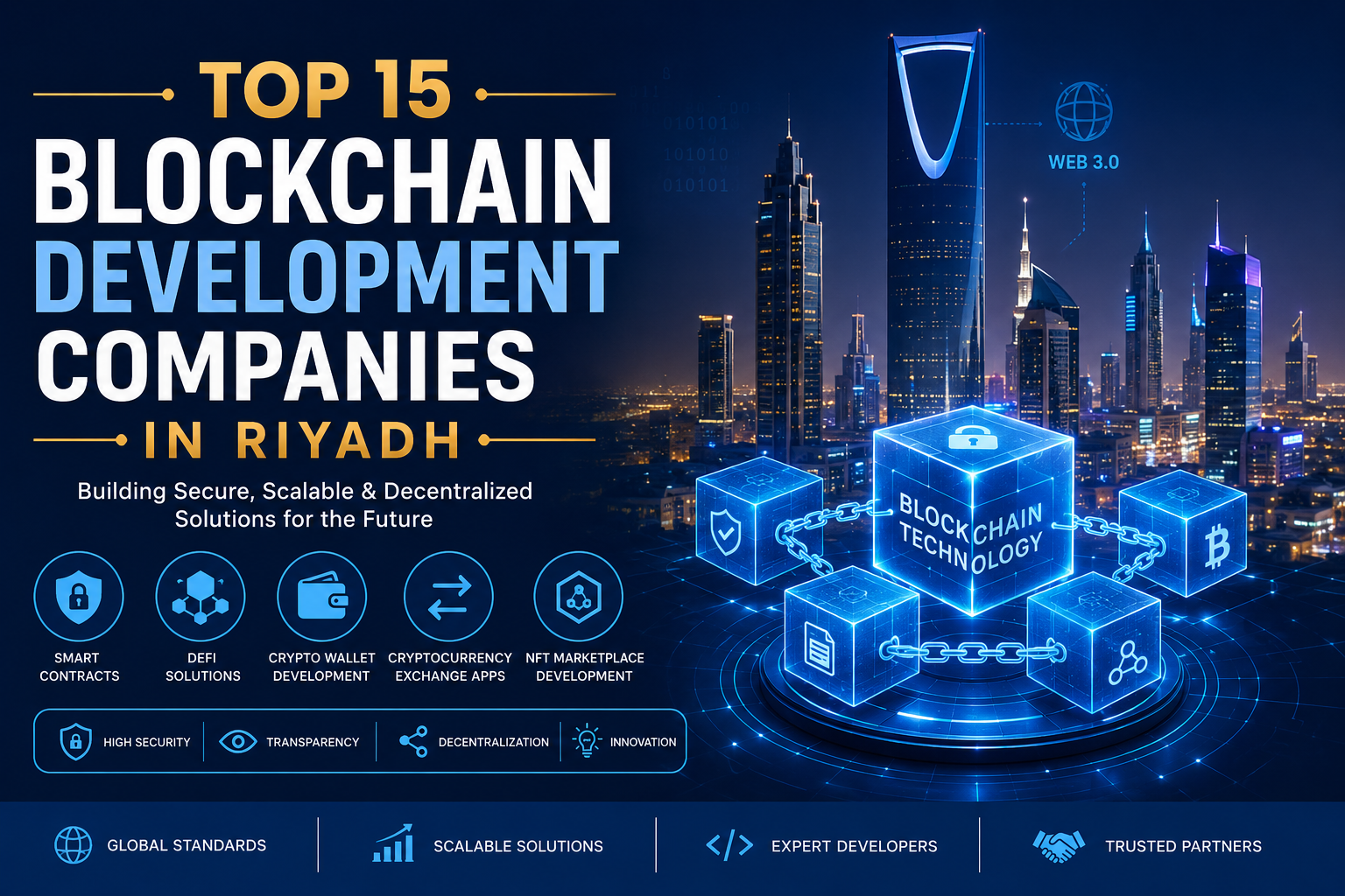 Top 15 Blockchain Development Companies in Riyadh