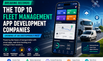The Top 9 Fleet Management App Development Companies Growing at an Unstoppable Pace