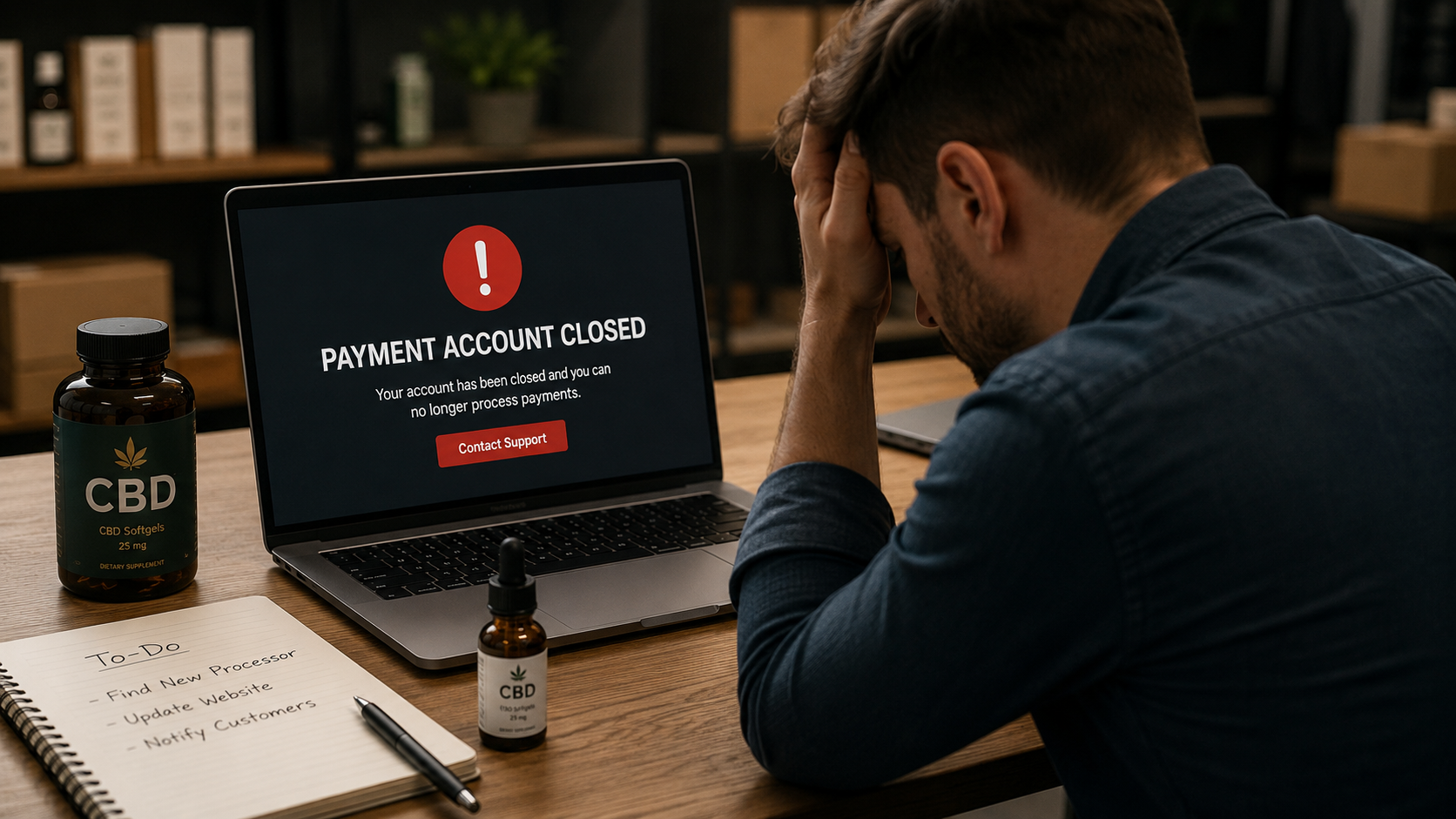 CBD seller logs