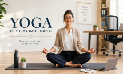 práctica de yoga estilismo laboral