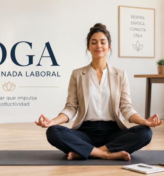práctica de yoga estilismo laboral