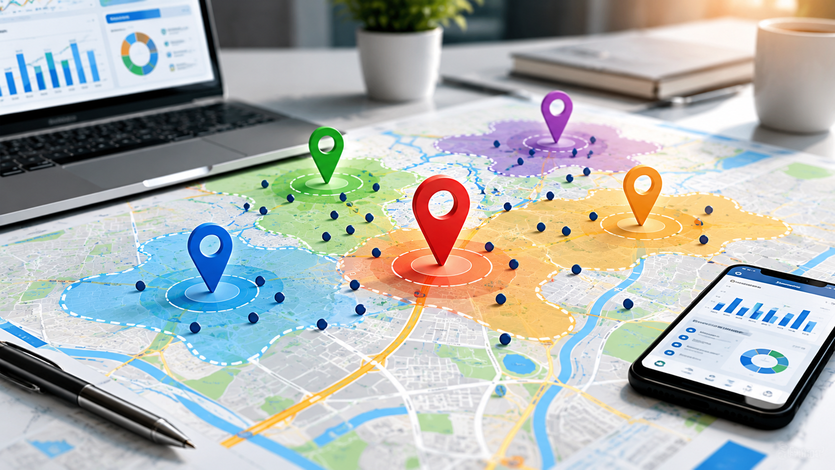 What Your Customer Map Can Tell You About Growth and Service Areas