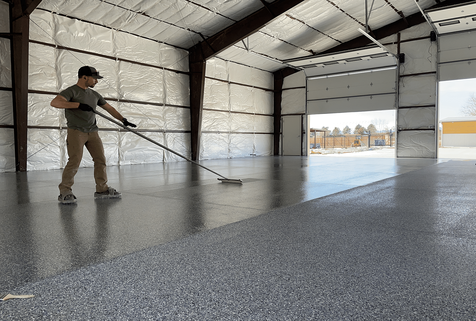 Polyaspartic Garage Floor Coating