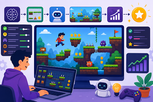 How to Make AI-Designed Viral Games Using an AI Game Maker Tool