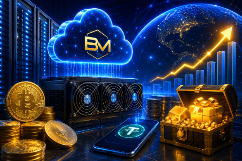BM Blockchain Offers $108 New User Bonus as Cloud Mining Users Explore Daily USDT Rewards From $246 to $4,260