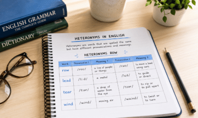 heteronyms row