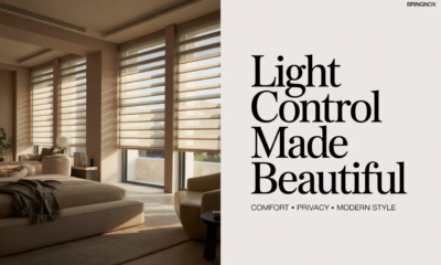 Light Control Made Beautiful: Bringnox Shades Designed for Comfort and Privacy