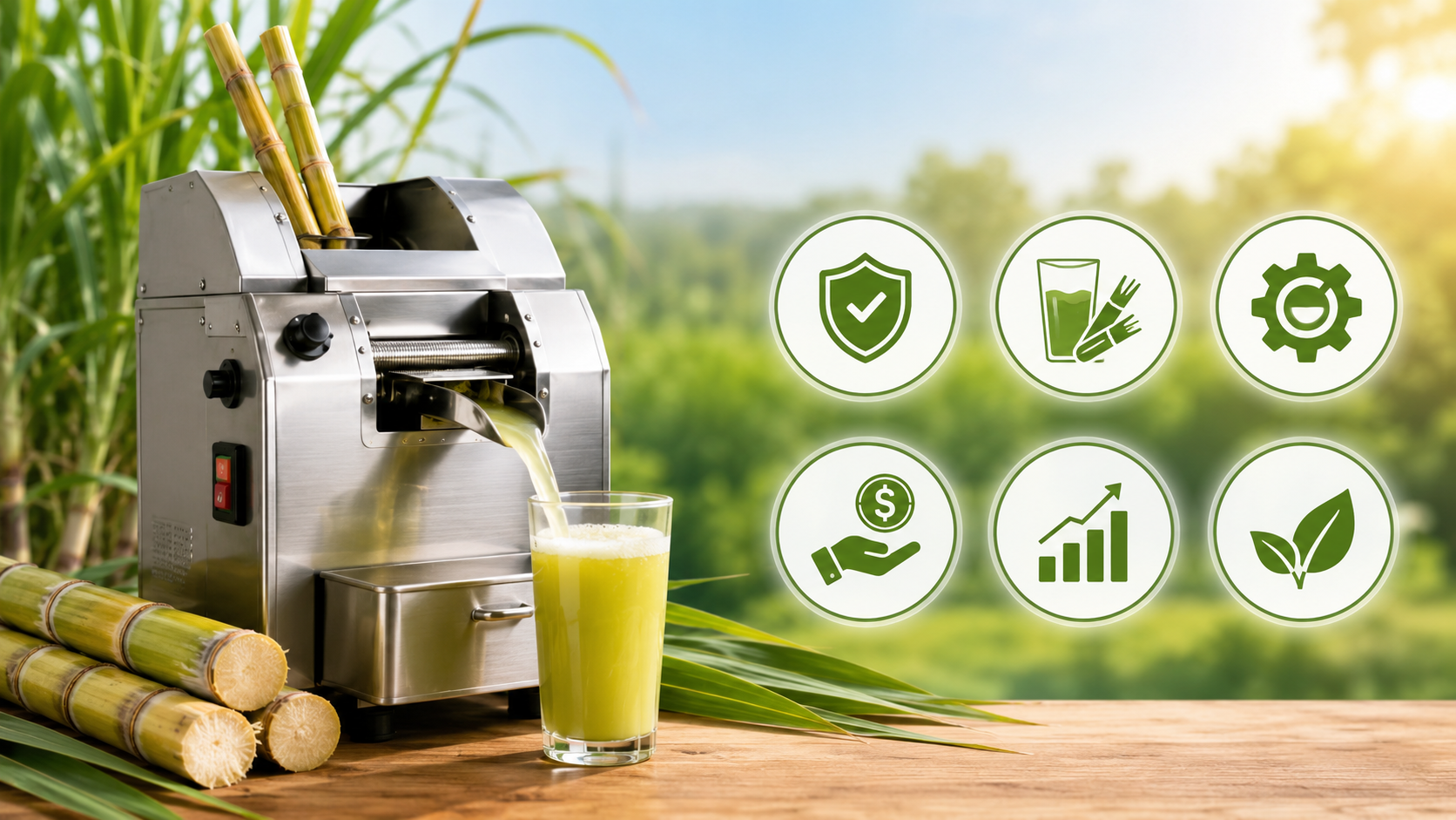Top Advantages of Purchasing a High-Quality Sugarcane Juice Machine