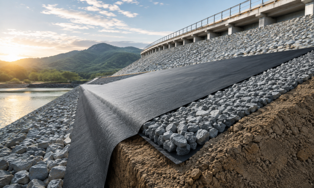 Durability of Infrastructure with Superior Quality Geotextile Membrane