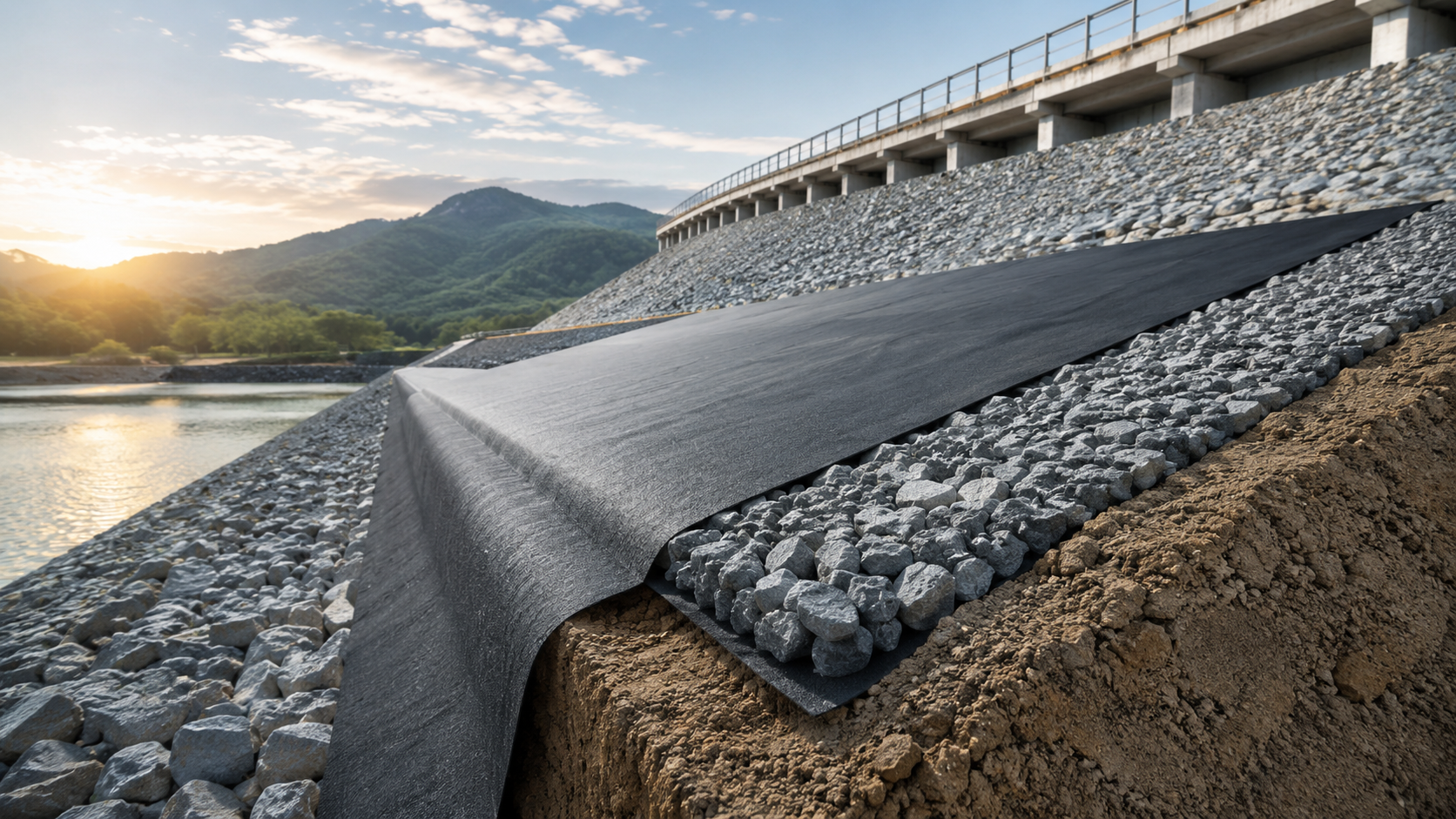 Durability of Infrastructure with Superior Quality Geotextile Membrane