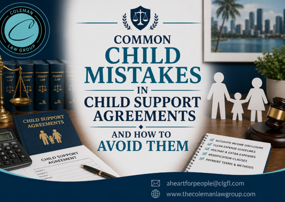 Child Mistakes in Child Support Agreements