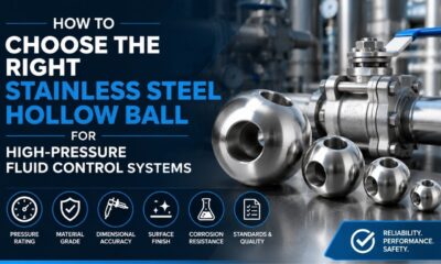 How to Choose the Right Stainless Steel Hollow Ball for High-Pressure Fluid Control Systems