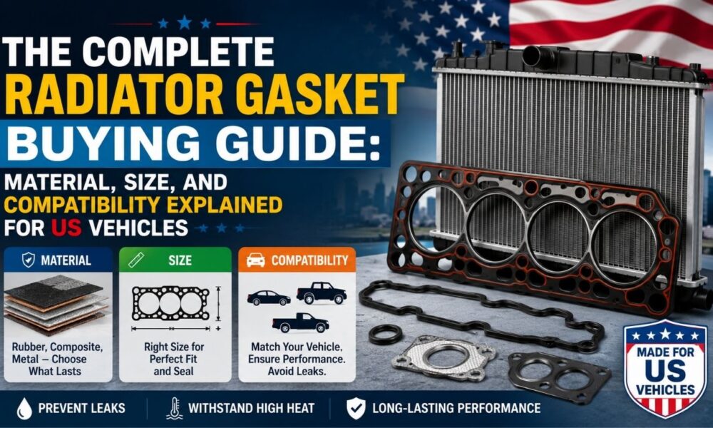 The Complete Radiator Gasket Buying Guide: Material, Size, and Compatibility Explained for US Vehicles