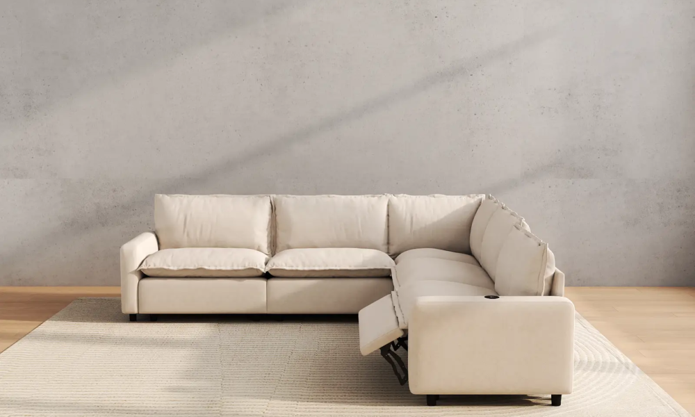 V-Shaped Recliner Sofa