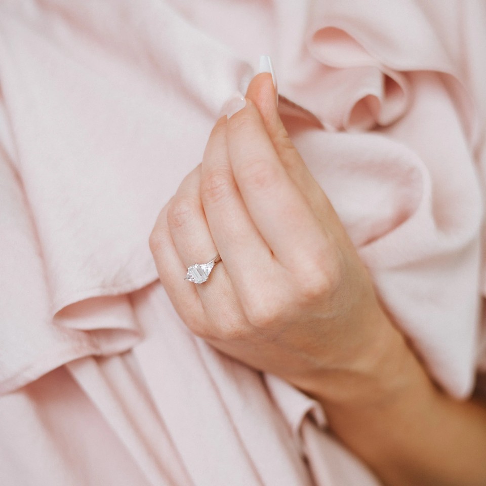 Sterling Silver Engagement Rings