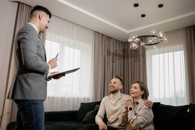 Canberra buyers agent helping a couple find and inspect a property in Canberra's competitive real estate market.