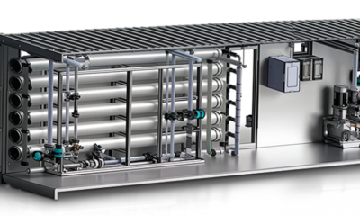 QILEE Containerized Water Treatment System with integrated treatment equipment