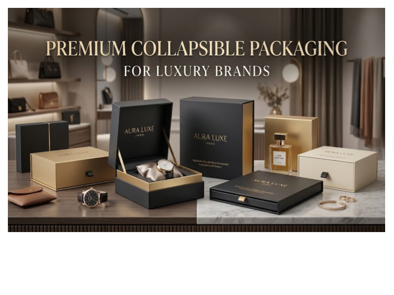Premium Collapsible Packaging for Luxury Brands