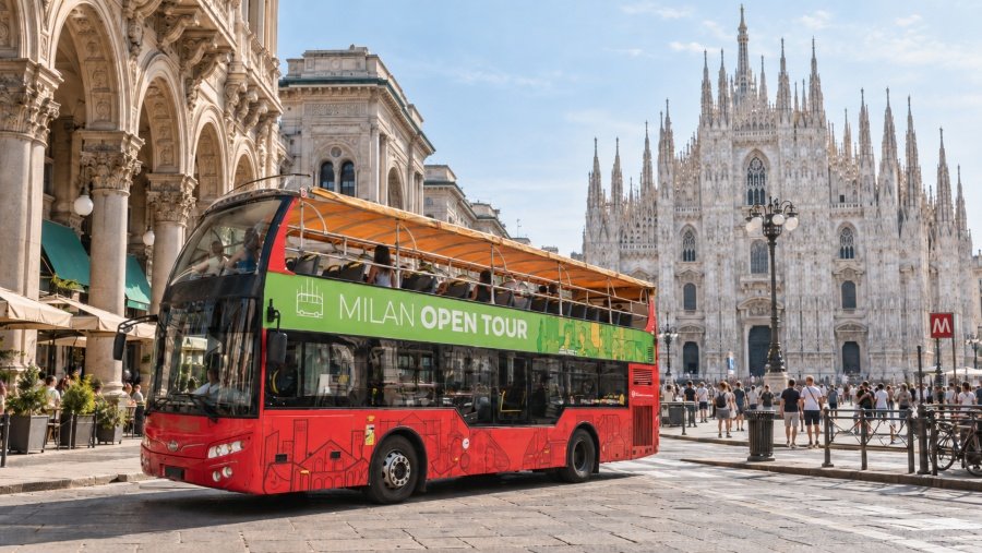 How to see central Milan without wasting time between stops