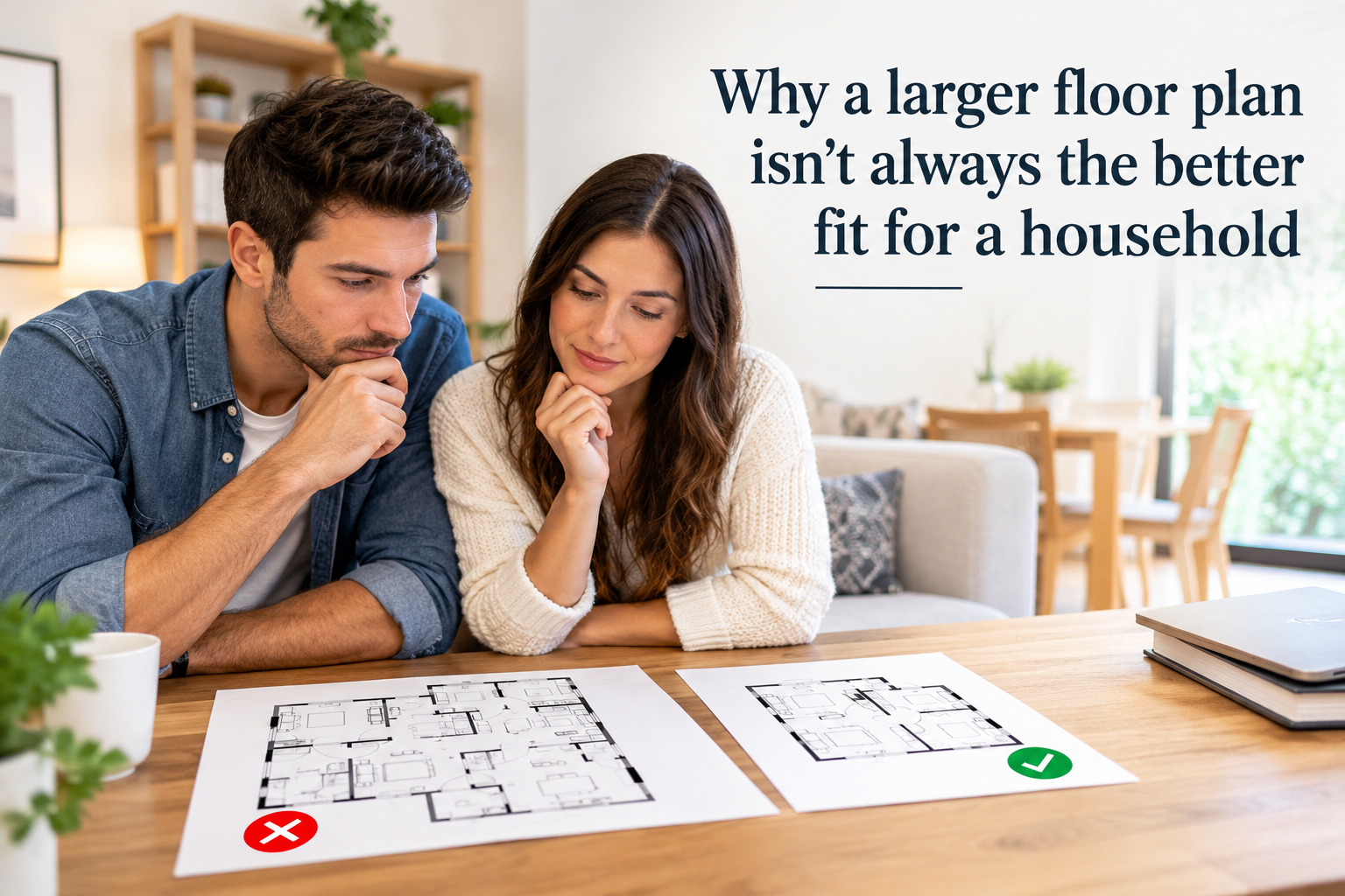Why a larger floor plan isn’t always the better fit for a household