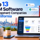 Top 13 CRM Software Development Companies in California