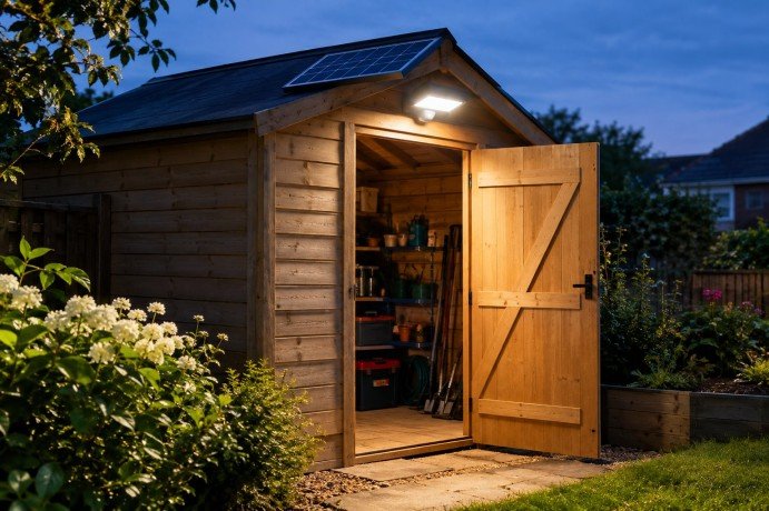Illuminating Your Garden: The Benefits and Features of Solar Shed Lights