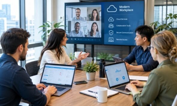 Transforming Business Efficiency with Modern Workplace Solutions